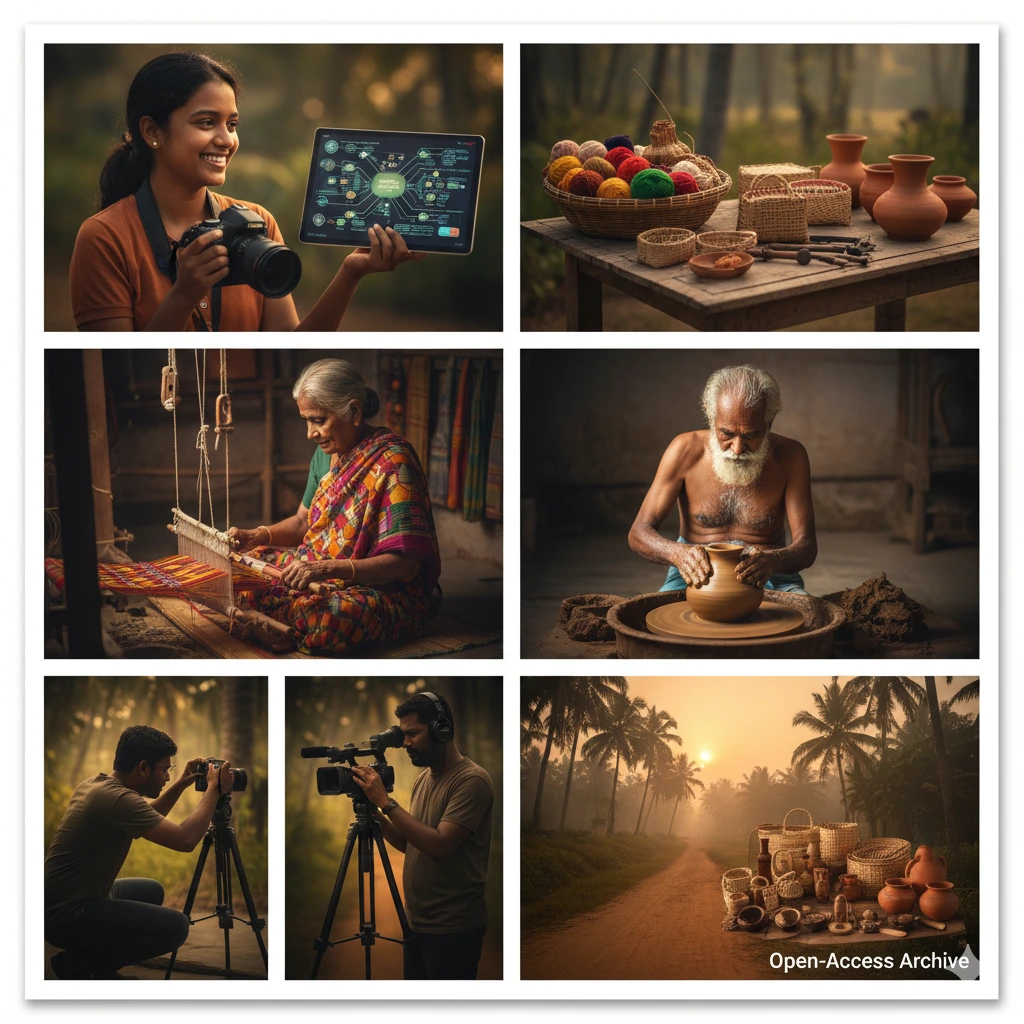 Traditional Sri Lankan Craftsman working on a pot